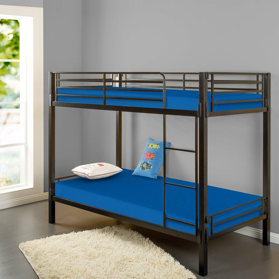 Zinus Memory Foam 5 Inch Bunk Bed / Trundle Bed / Day Bed / Twin Mattress, Blue - $120