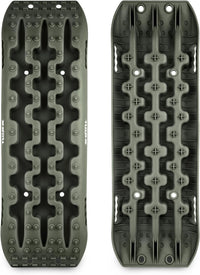 X-BULL New Recovery Traction Tracks Tire Ladder for Sand Snow Mud 4WD(Olive) - $40
