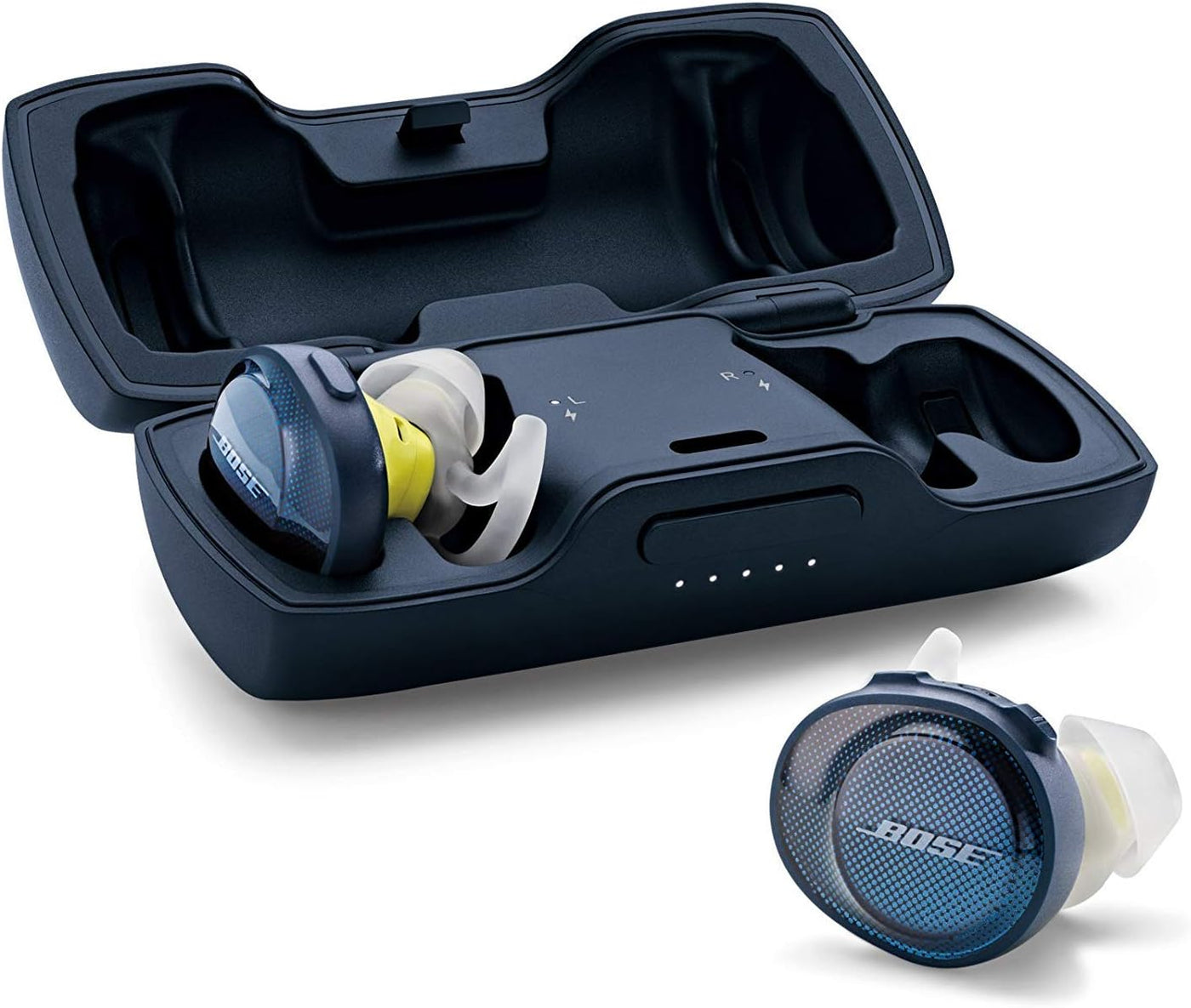 Bose SoundSport Free, True Wireless Earbuds, Blue - $150