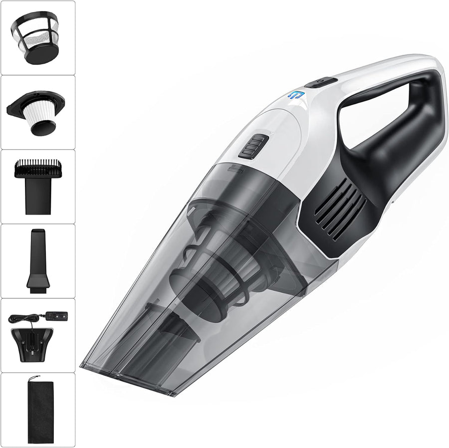 Handheld Vacuum, Wall-Mounted Rechargeable Powerful Cordless Vacuum - $40