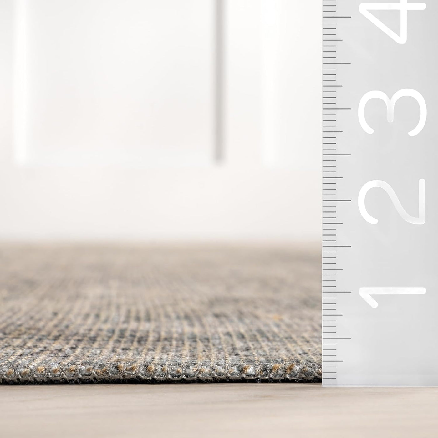 nuLOOM Hillstone Collection 7' x 9' Area Rug, Easy to Clean - $40