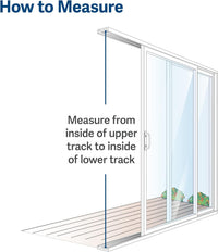 PetSafe 1-Piece Sliding Glass Pet Door for Dogs & Cats- Adjustable Height - $110