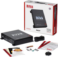 BOSS Audio Systems R1100M-P Riot Series Car Audio Subwoofer Amplifier - $80