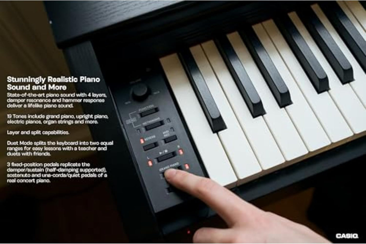 Casio Privia PX-770 Console Digital Piano, with 88-Key Weighted Action - $480