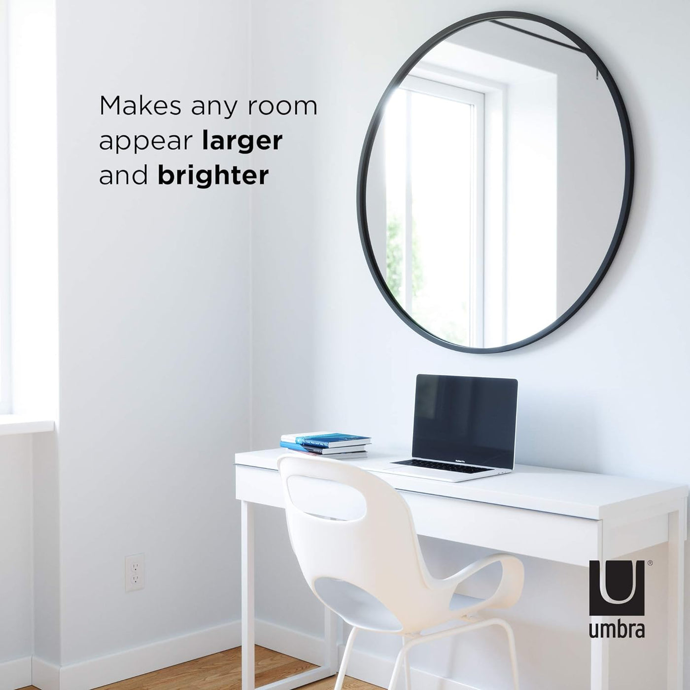 Umbra Hub Wall Mirror - $65