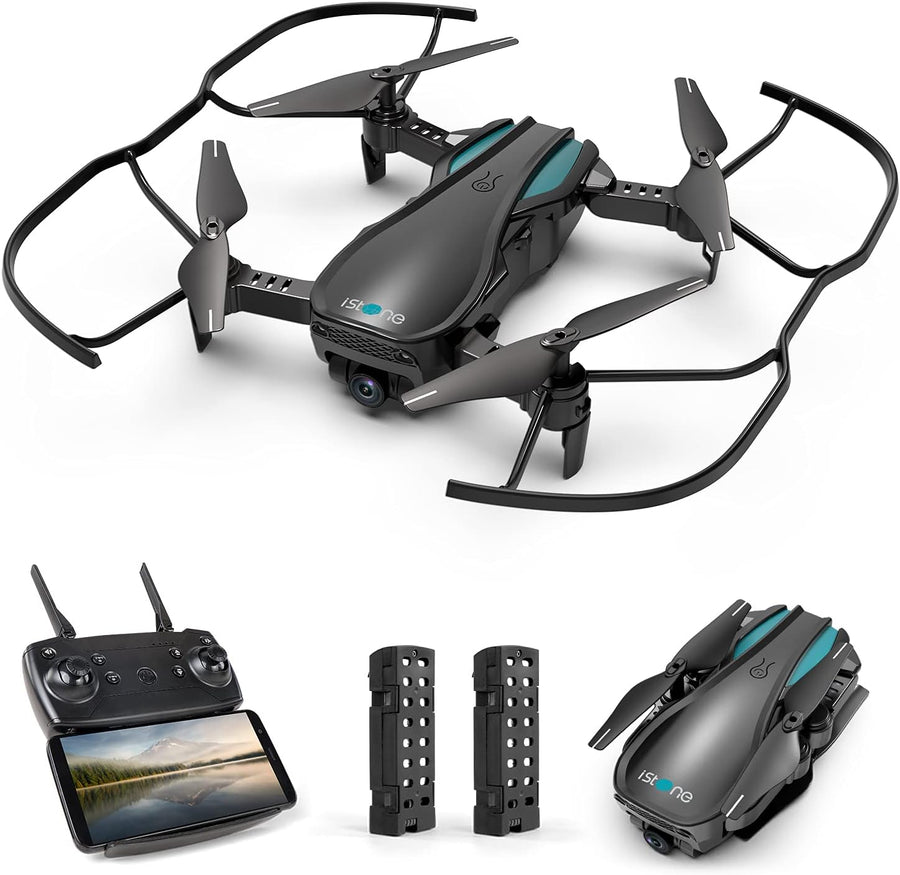Drone with Camera 1080P for Adults Foldable RC Quadcopter Drone with Altitude Hold - $70