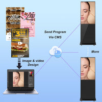 49" Indoor Digital Signage, 4K LCD Touch Screen Digital Signage Displays - $845