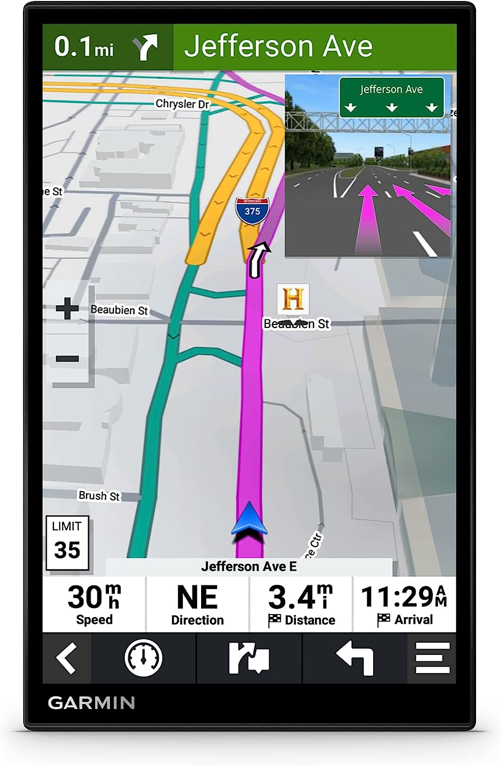 Garmin DriveSmart 86, 8-inch Car GPS Navigator - $210