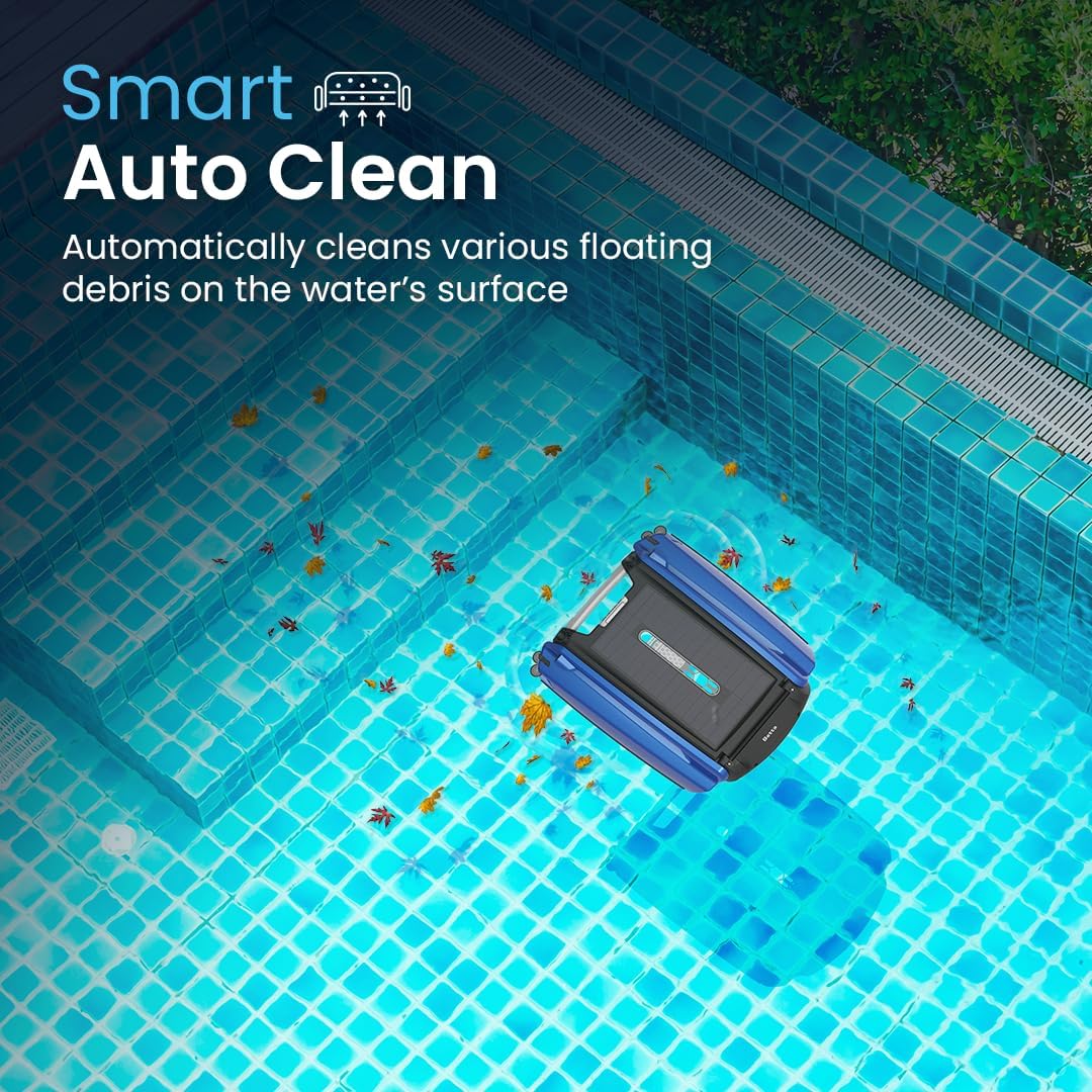 Betta SE Solar Powered Automatic Robotic Pool Surface Skimmer Cleaner - $220