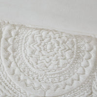 Madison Park Ultra Soft Luxury Premium Plush Comforter Bedding Set, Twin, Ivory - $60