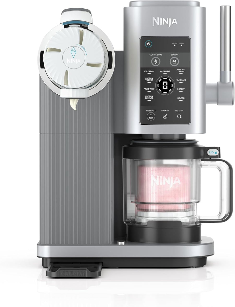 Ninja Swirl by CREAMi Ice Cream and Soft Serve Maker, Sorbet, Milkshake - $235