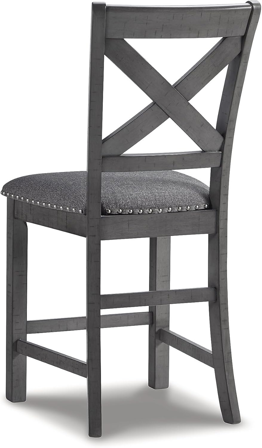 Signature Design Modern Farmhouse 25" Counter Height Upholstered Barstool - $120