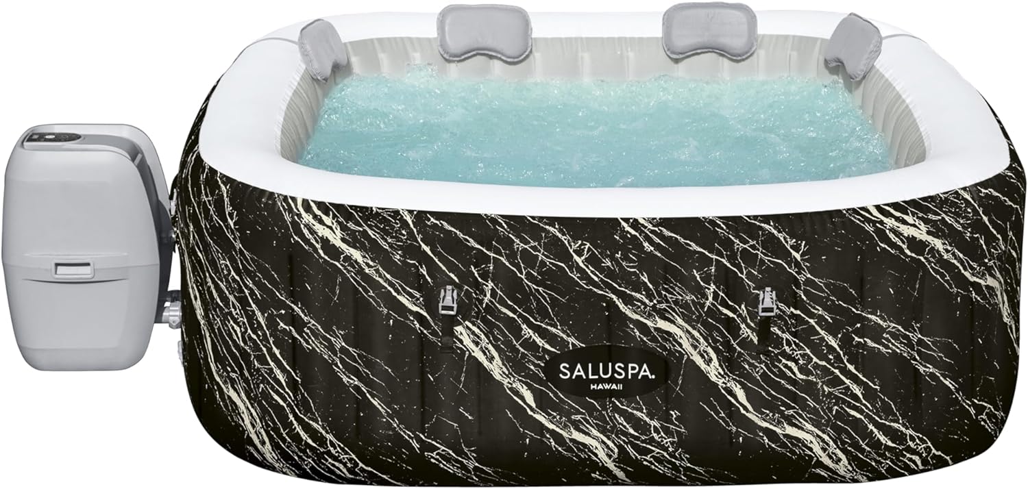 Bestway SaluSpa Hawaii EnergySense Smart Luxe AirJet Inflatable Hot Tub Spa - $400