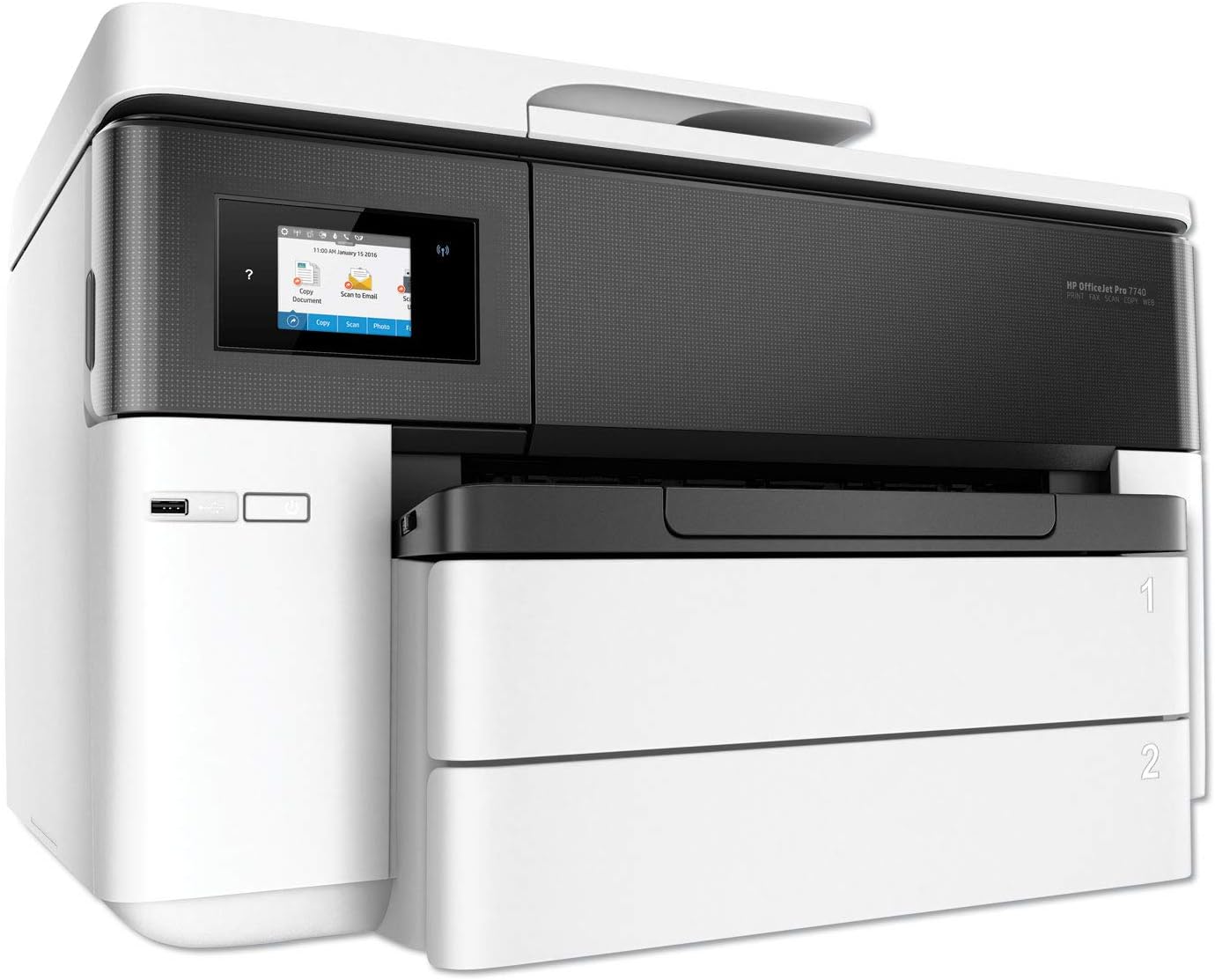 HP OfficeJet Pro 7740 Wide Format All-in-One Color Printer with