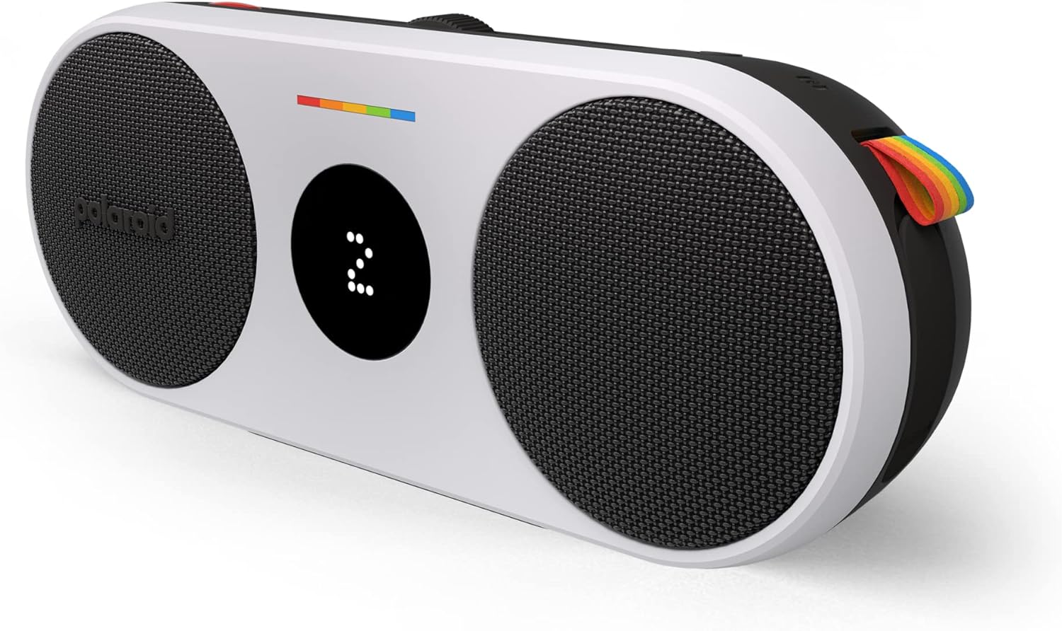 Polaroid P2 Portable Bluetooth Speaker with Wrist Strap (Black & White) - $80