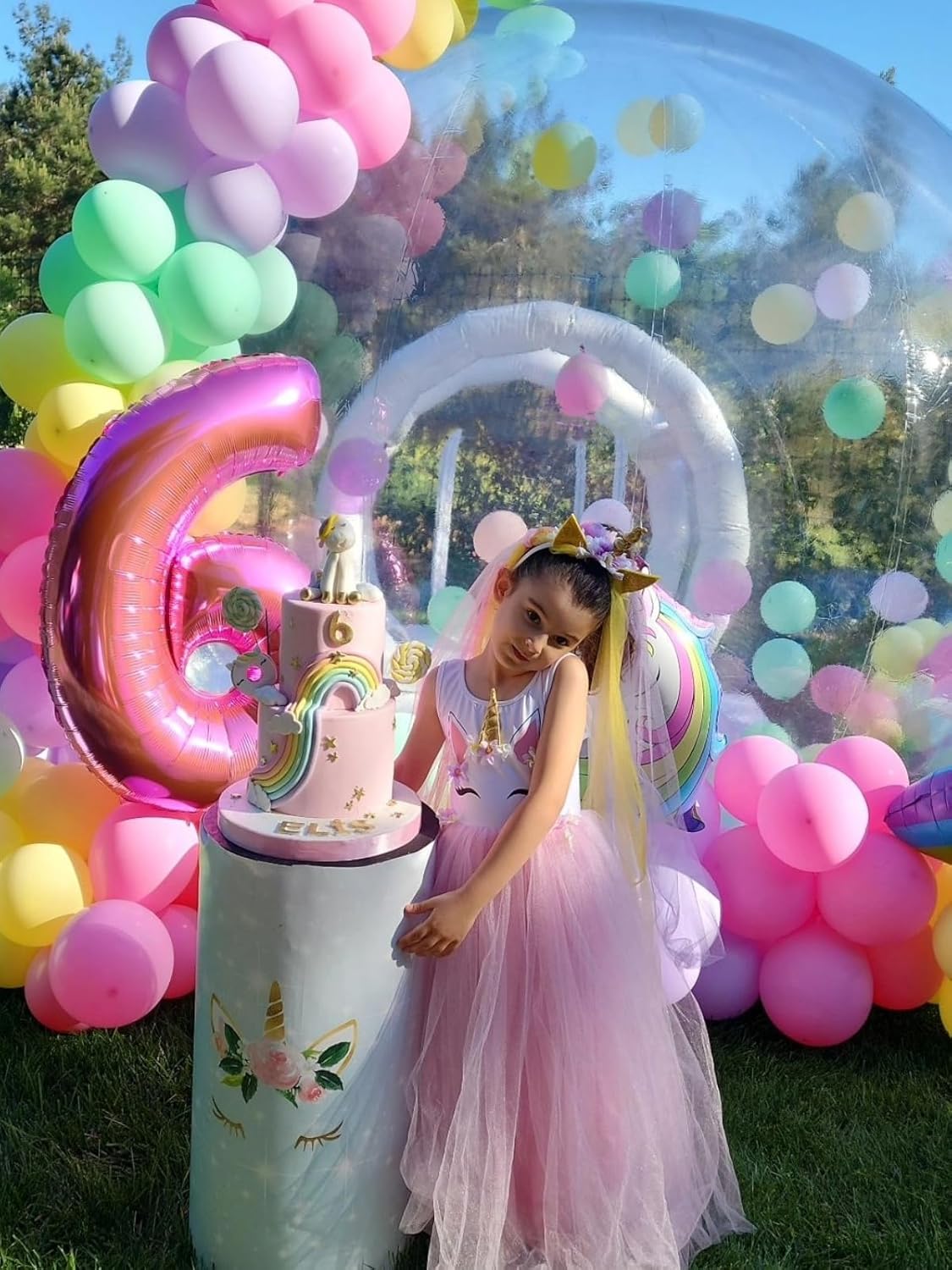 Inflatable Bouncers，Bubble House for Kids and Adults, 10FT Commercial Grade - $300
