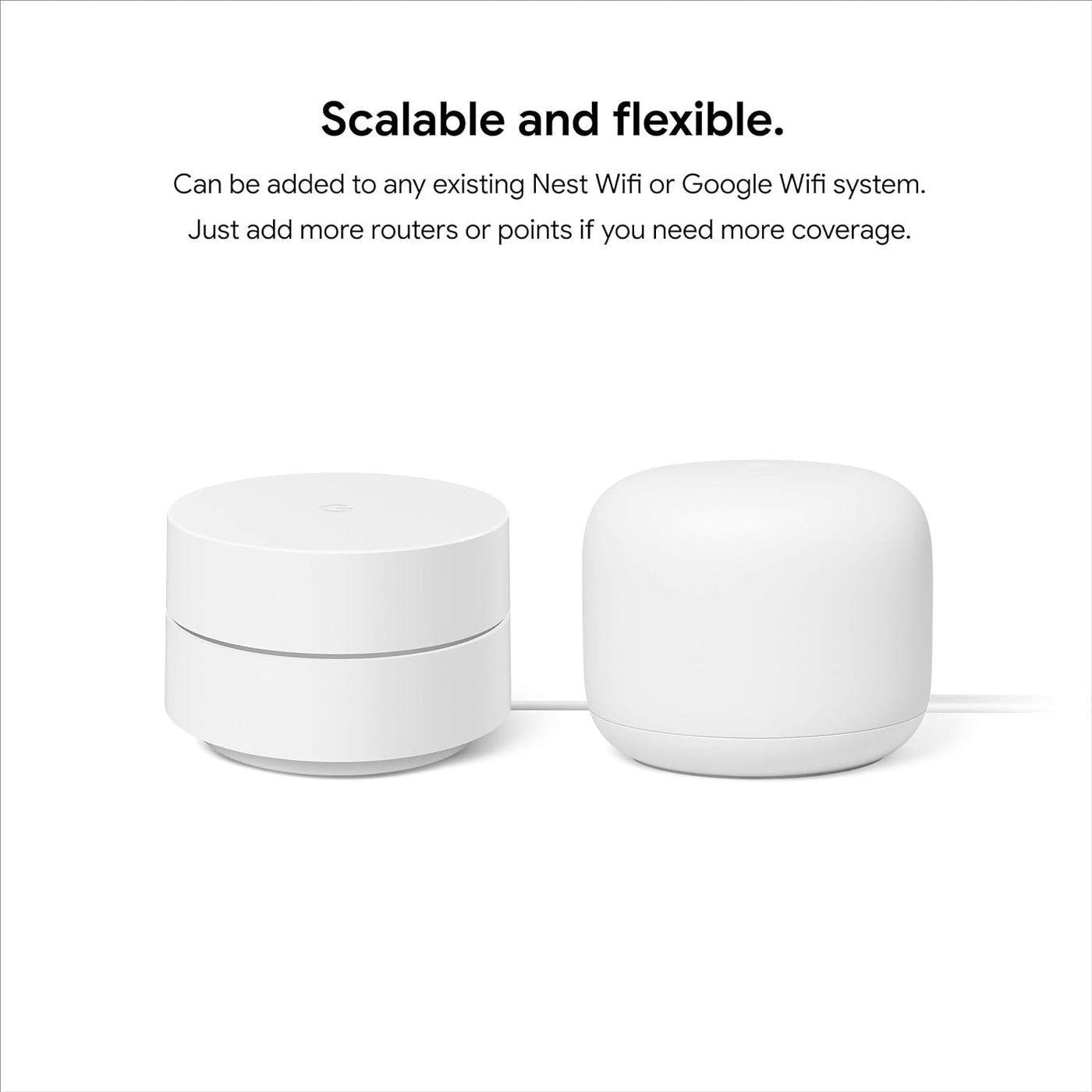 Google Nest Wifi - AC2200, 1-Pack - $50