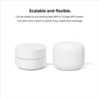 Google Nest Wifi - AC2200, 1-Pack - $50