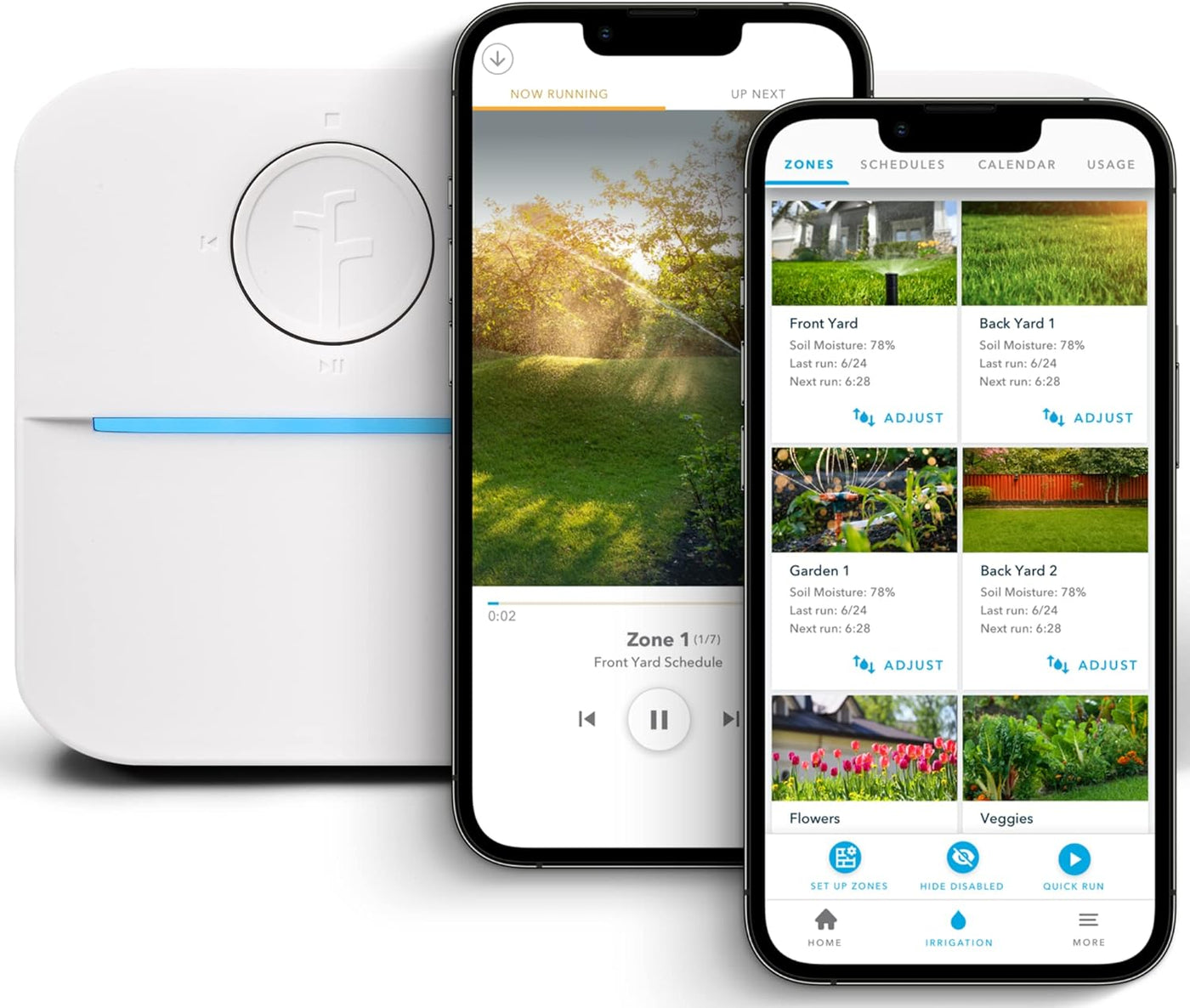 Rachio 3: 8 Zone Smart Sprinkler Controller (White) - $140