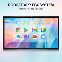 Interactive Whiteboard, 65'' 4K UHD Smart Whiteboard (No Stand just Wall Mount) - $965