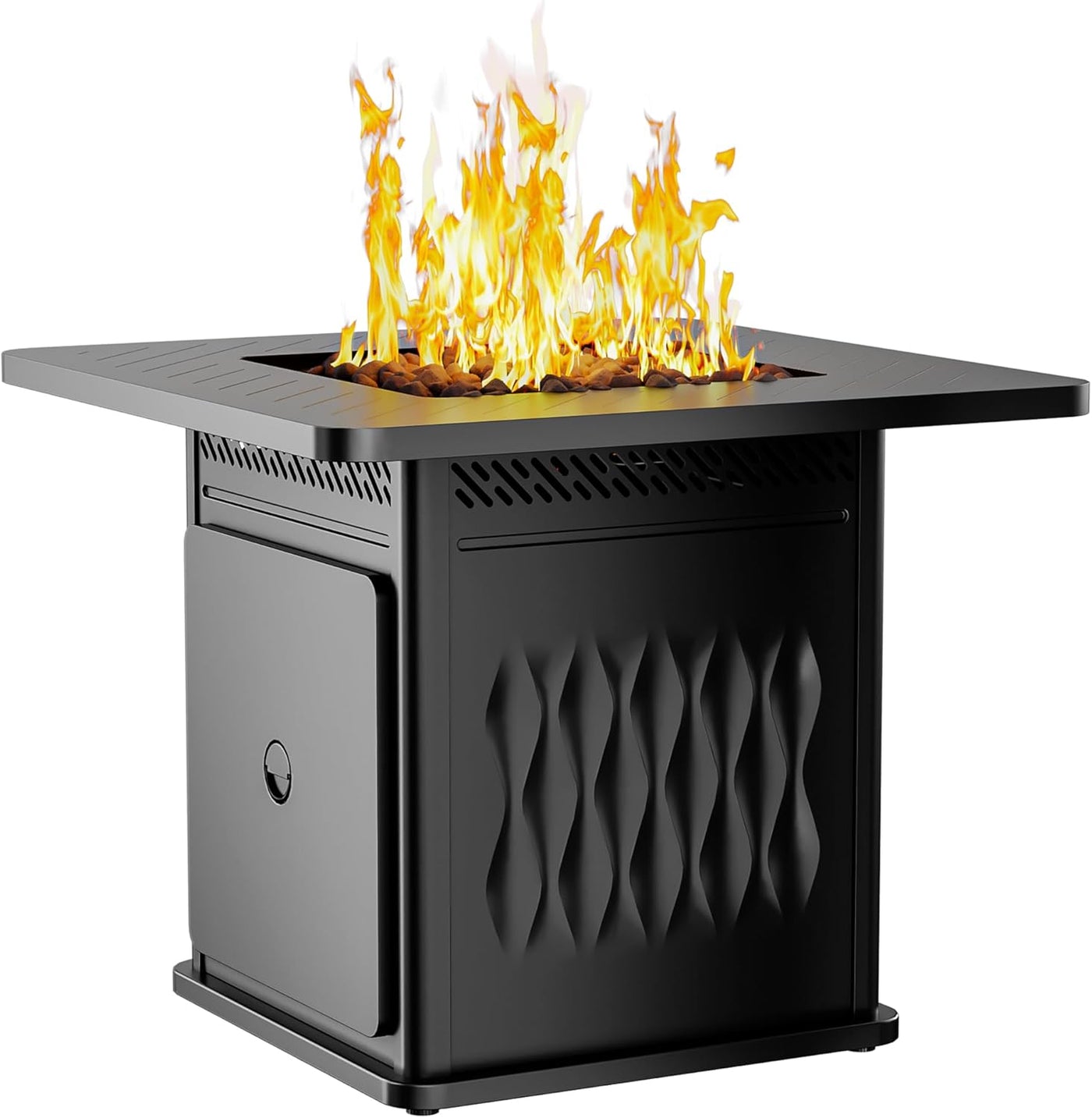 EAST OAK 32'' Propane Fire Pit Table, 50,000 BTU Steel Gas FirePit - $200