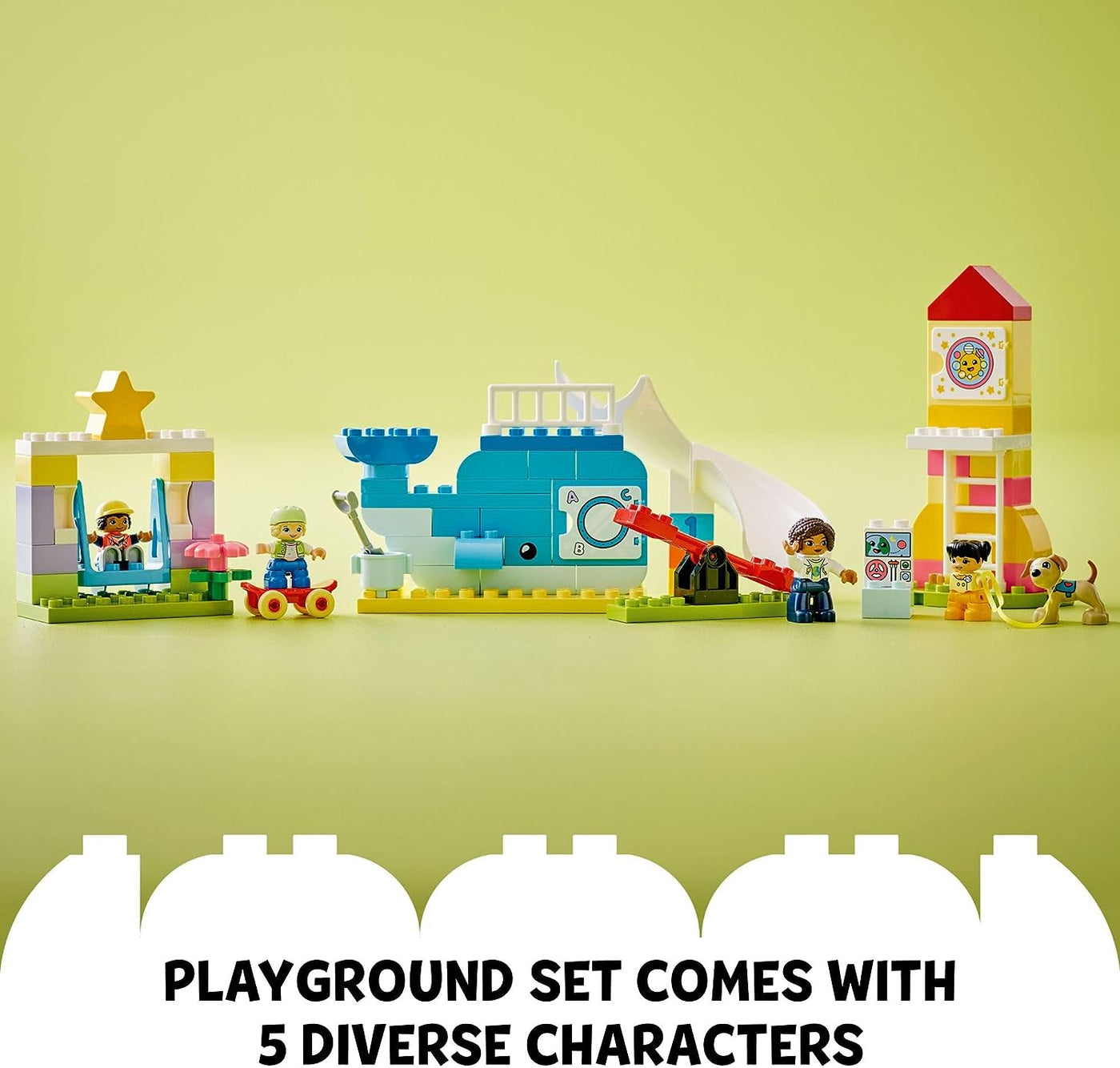 LEGO DUPLO Town Dream Playground 10991 Building Toy Set for Toddlers - $30