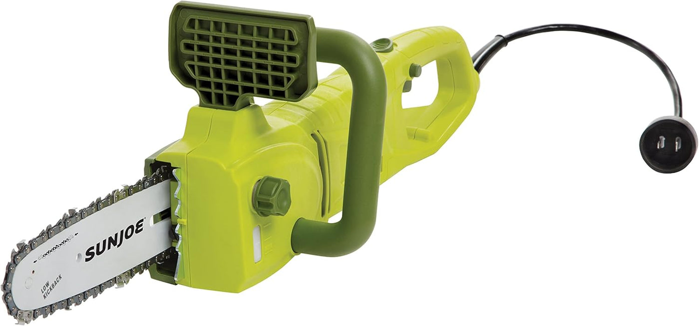 Sun Joe SWJ806E 8-Inch 8.0 Amp 2-in-1 Convertible Pole Chain Saw, Green - $60