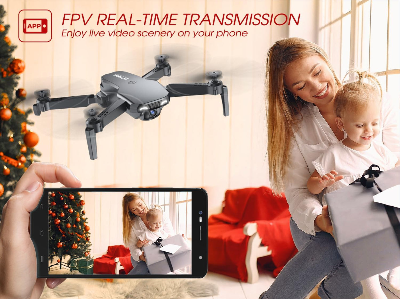 NEHEME NH525 Foldable Drones with 1080P HD Camera - $50