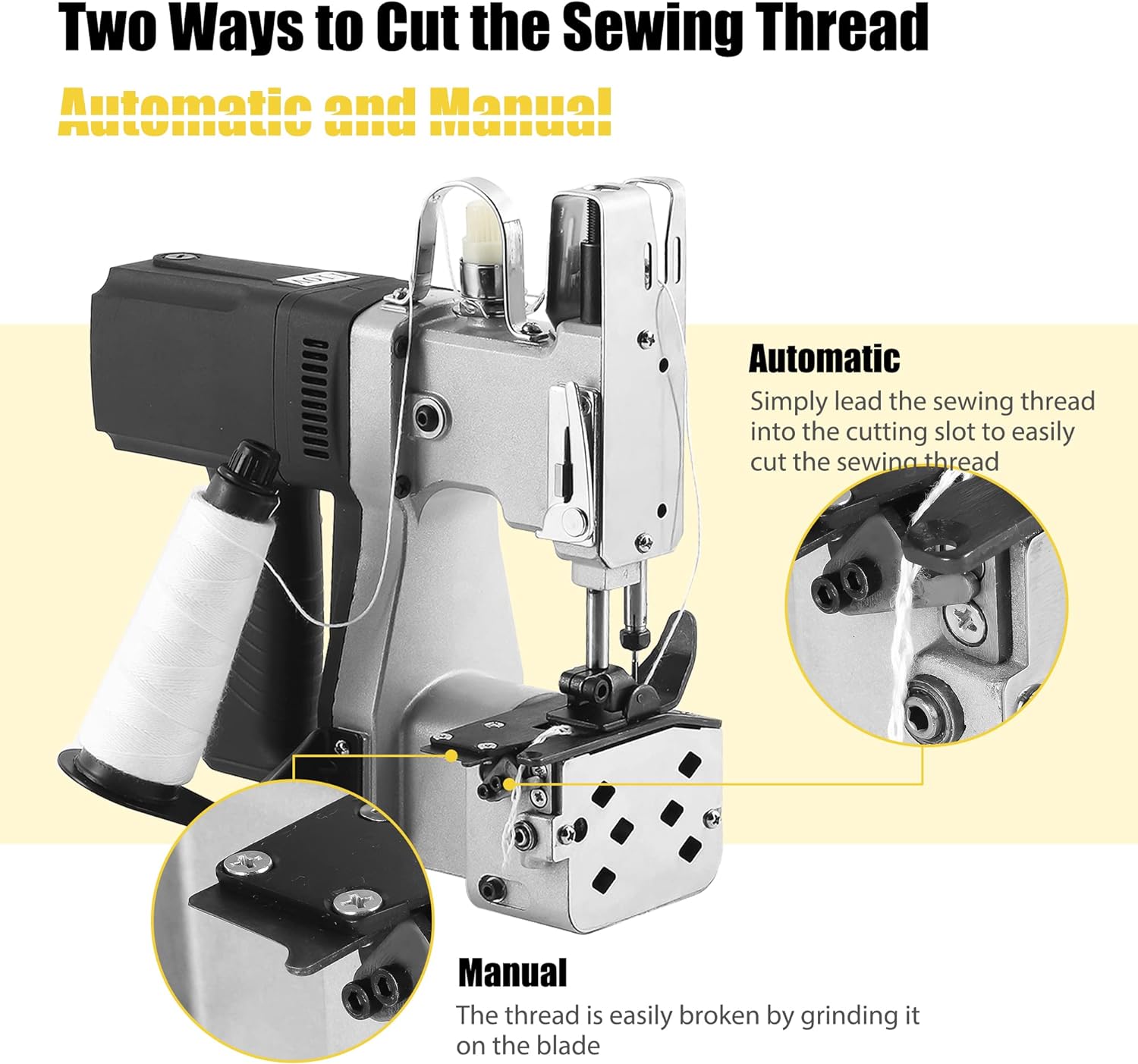 NOVEL D Bag Closer Industrial Sewing Machine in Pune at best price by  Supekar Traders - Justdial
