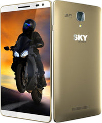 SKY Devices Elite 5.0L - 4G LTE Unlocked, Dual-Micro SIM, MediaTek MT6735P- Gold - $75