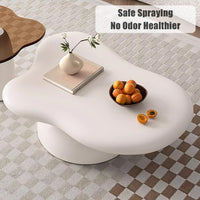 Cloud Coffee Table Set of 2, Modern Irregular Coffee Table with Small End Table - $240