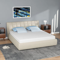 FDW 5 Inch Gel Memory Foam Mattress Medium-Firm Mattress, Queen - $50