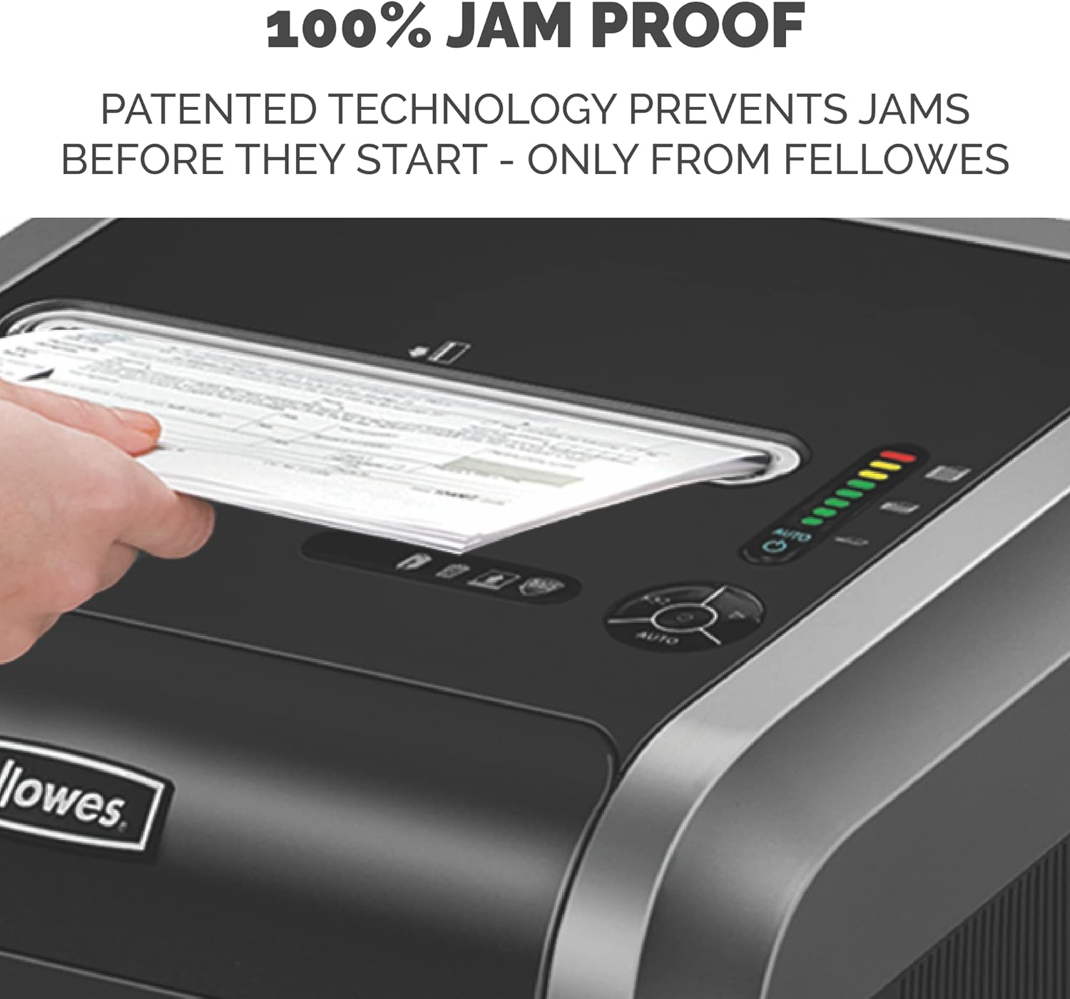 Fellowes Powershred 225Ci 22-Sheet 100% Jam-Proof Crosscut Paper Shredder - $535