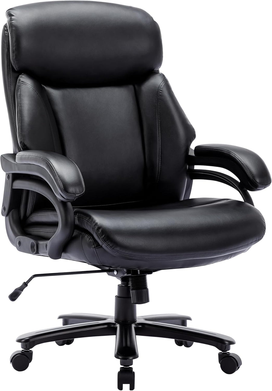 COLAMY Big & Tall Office Chair 400lb Large High Back Executive Desk Chair - $120