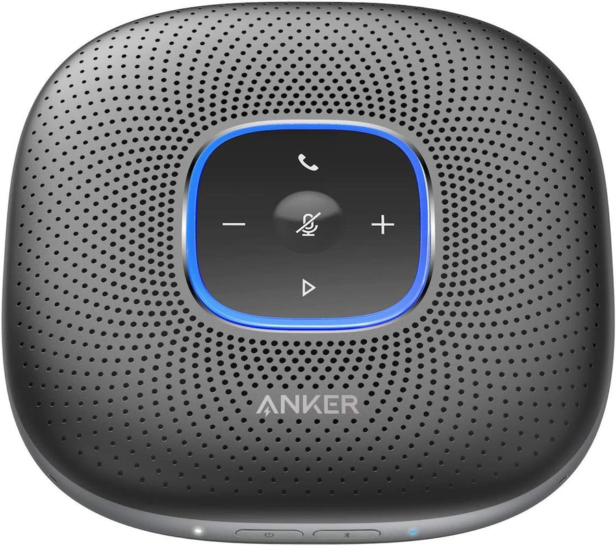 Anker PowerConf Speakerphone, Zoom Certified Conference Speaker with 6 Mics - $80