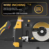 TOOLIOM Aluminum MIG Welder with Pulse 250A 110V/220V Dual Voltage 5 in 1 - $210