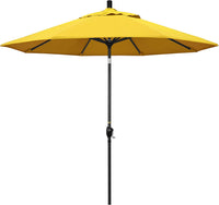 California Umbrella GSPT908302-F25 9' Round Aluminum Market, Crank Lift - $65