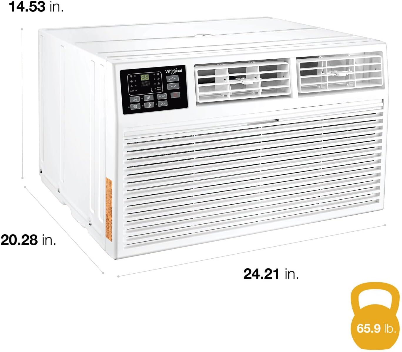 Whirlpool WHAT102-HAW 10,000 230V Air Conditioner with Supplemental Heat - $380