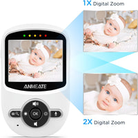 ANMEATE Video Baby Monitor with Digital Camera - $50