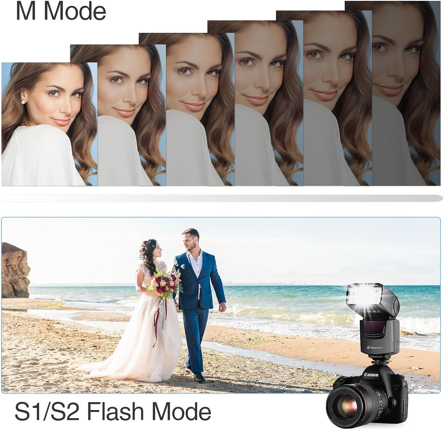 Powerextra Professional DF-400 Speedlite Camera Flash - $30