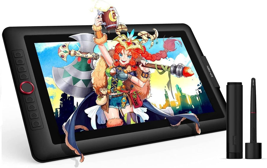 15.6" Drawing Tablet with Screen XPPen Artist 15.6 Pro Tilt Support Graphics - $225