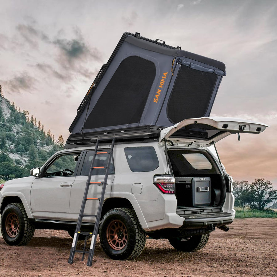 Sanhima Rooftop Tent Hard Shell - Hotham Overland Aluminium Roof Top Tent - $900