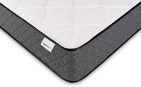 Amazon Basics Memory Foam Mattress, King Size Mattress, Hybrid, 12 Inch, White/Gray - $220