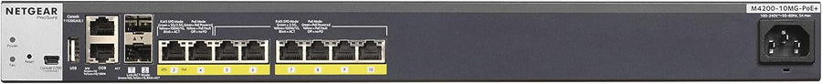 NETGEAR 10-Port PoE Multi-Gigabit Ethernet Fully Managed Switch (GSM4210P) - $1,200