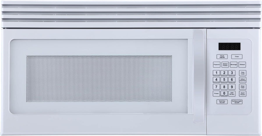 Range Microwave with Top Mount Air Recirculation Vent, 1.6-Cu. Ft. - $145