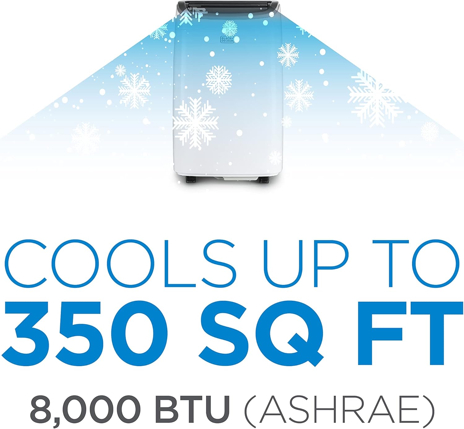 8,000 BTU Portable Air Conditioner up to 350 Sq.Ft. - $200