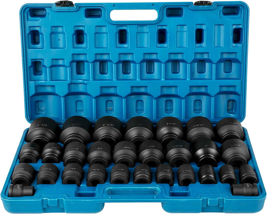 VEVOR Impact Socket Set 3/4 Inches 29 Piece Impact Sockets - $110