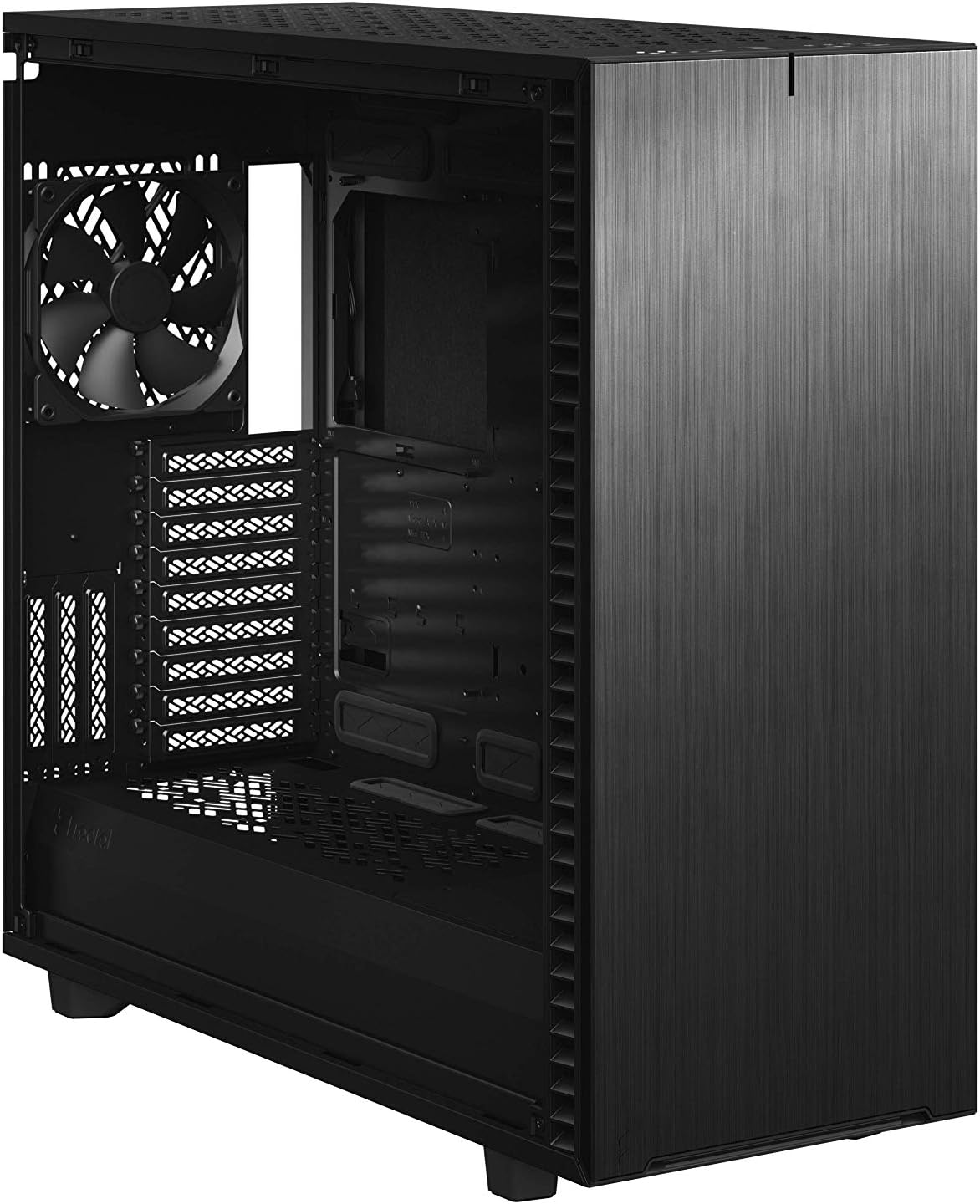 Fractal Design Define 7 XL Black Solid Brushed Aluminum/Steel E-ATX Computer Case - $155