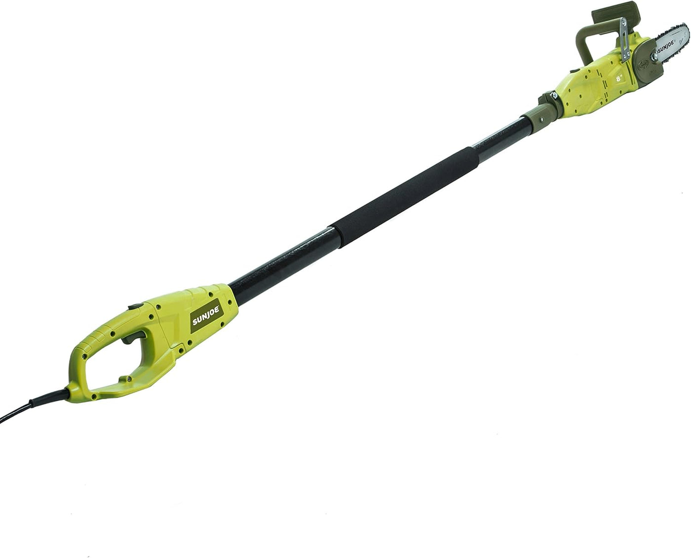 Sun Joe SWJ806E 8-Inch 8.0 Amp 2-in-1 Convertible Pole Chain Saw, Green - $60