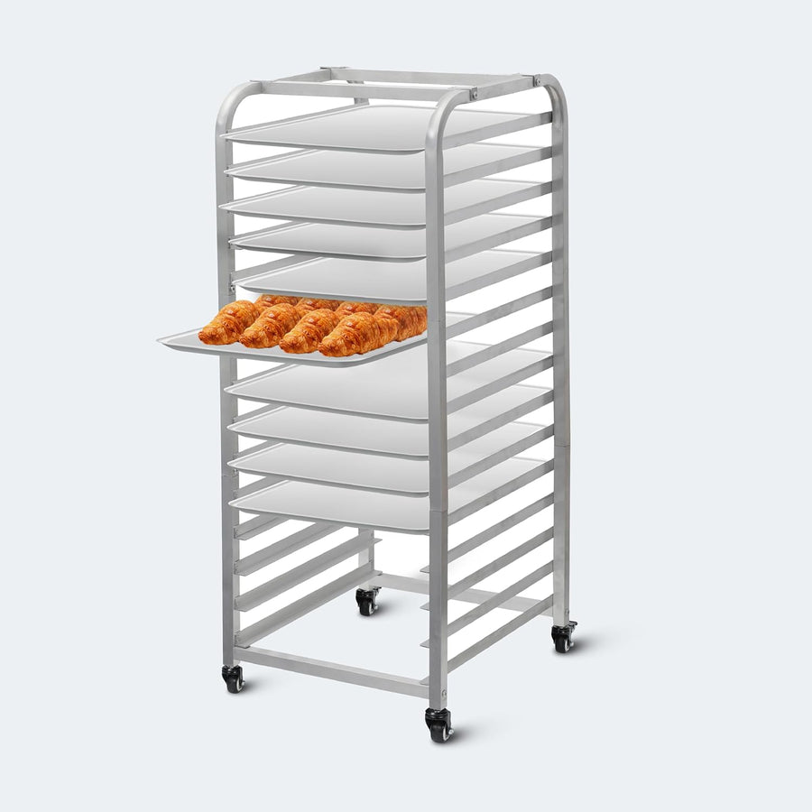 Bakery Bun Pan Speed Rack - Half Sheet Only (15 Tiers), Trays Not Included - $60